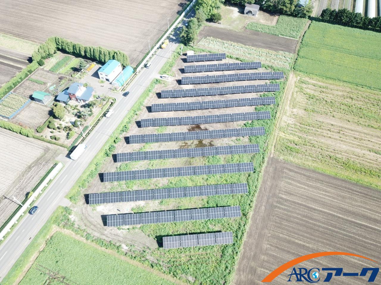 アーク恵庭市上山口太陽光発電所
